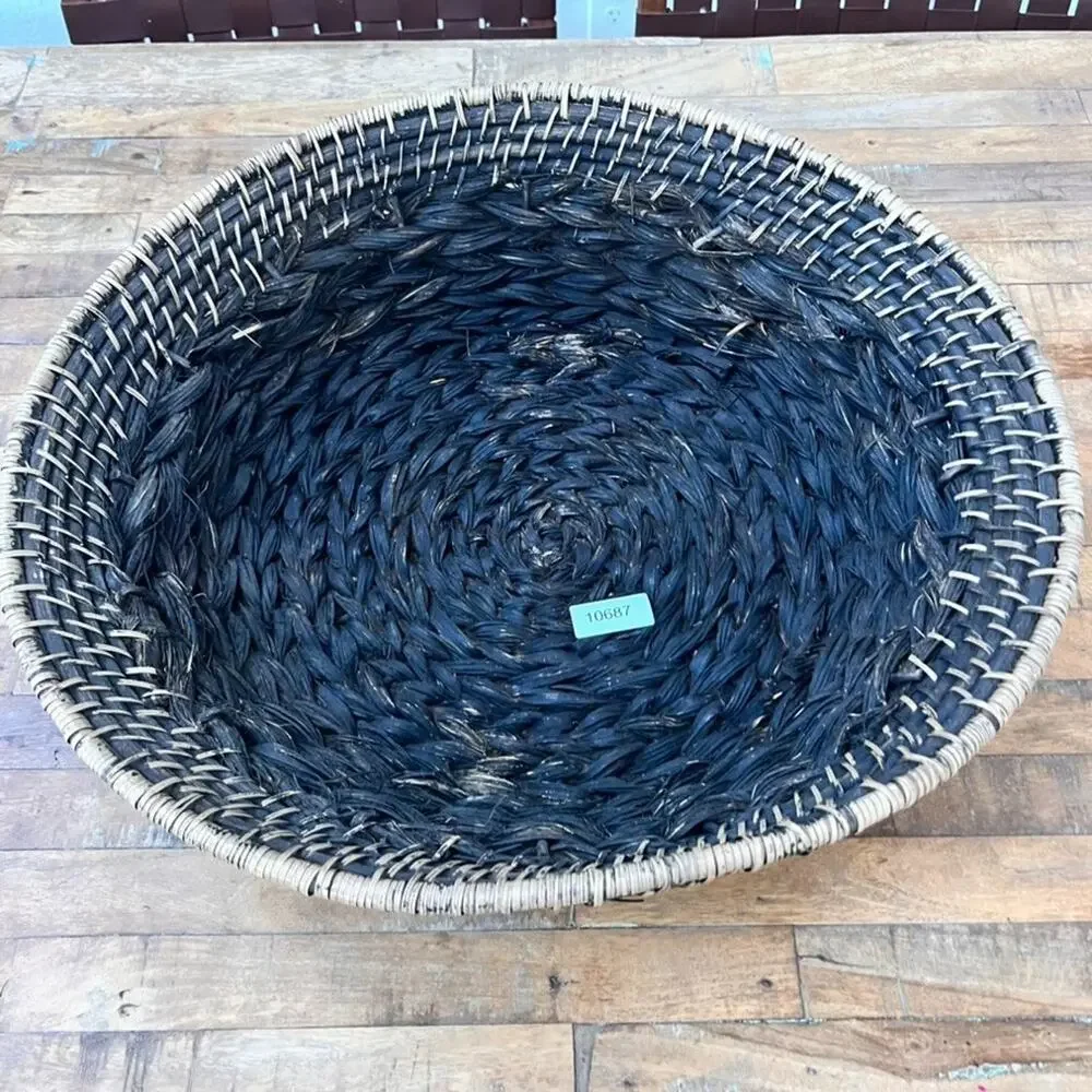 Handwoven Large Rattan Wicker Basket 21